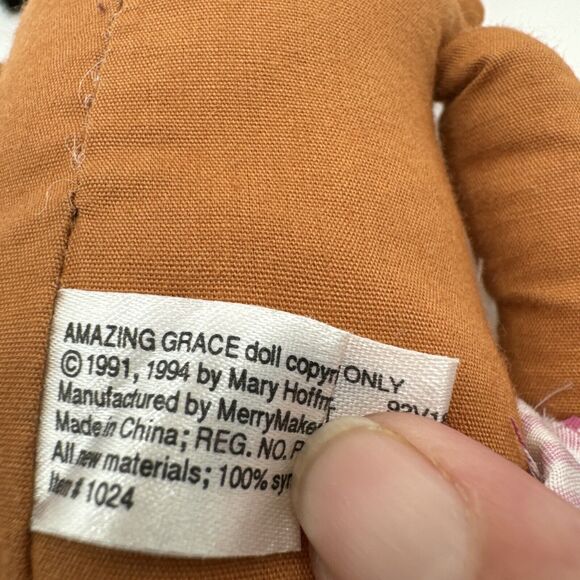 African American Amazing Grace‎ doll 11” EUC. No Book - Picture 14 of 15